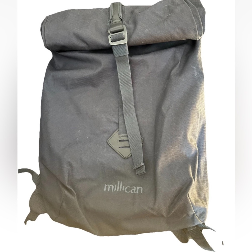 Millican Smith Roll 25L Backpack W Laptop Compartment Gray